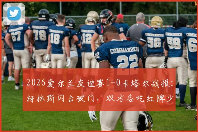 2026爱尔兰友谊赛1-0卡塔尔战报：柯林斯闪击破门，双方各吃红牌少打少，全场回放与分析